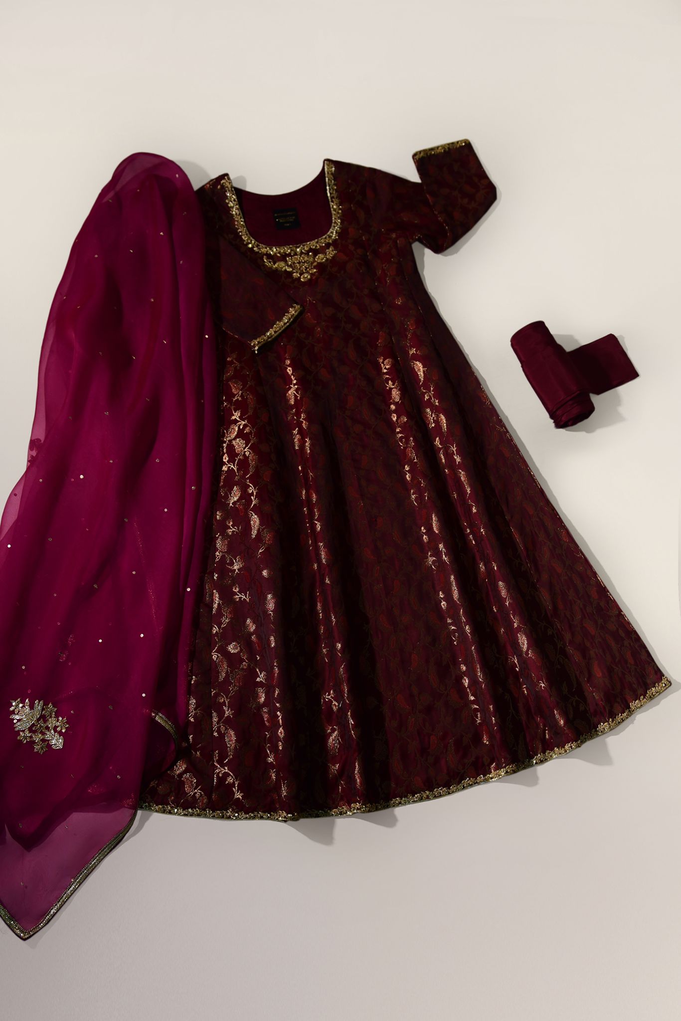 Plum Brocade