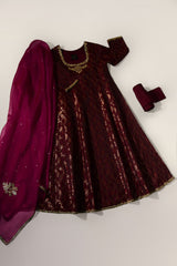 Plum Brocade