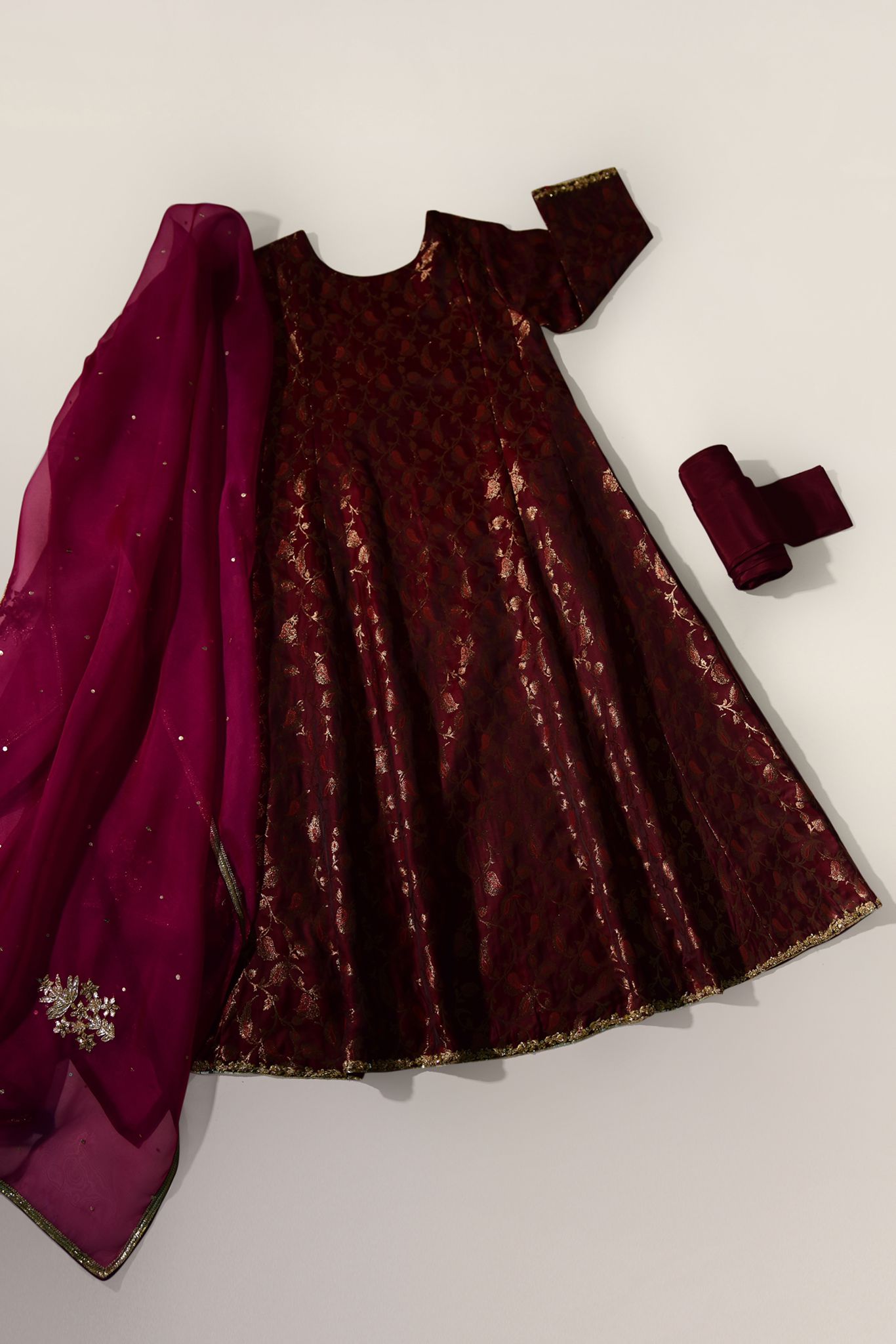 Plum Brocade