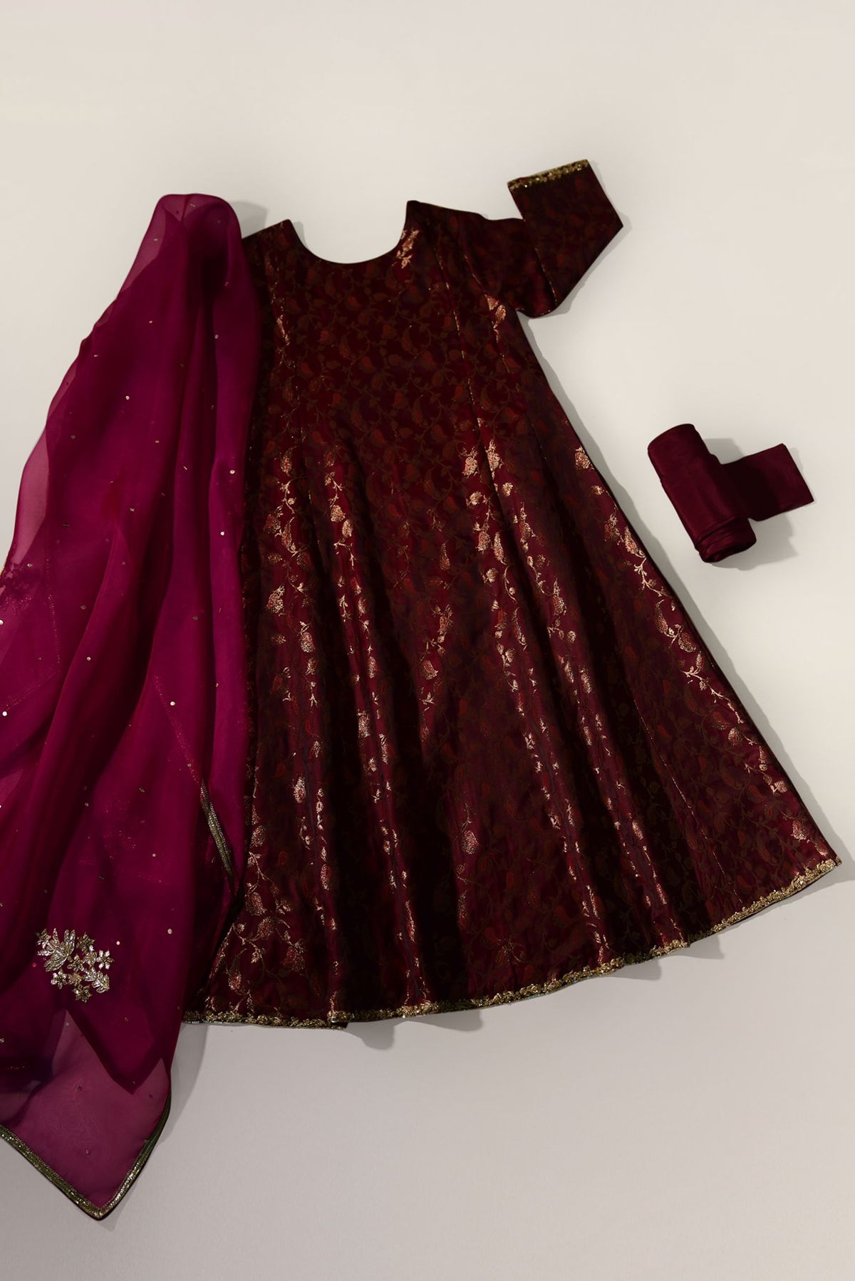 Plum Brocade