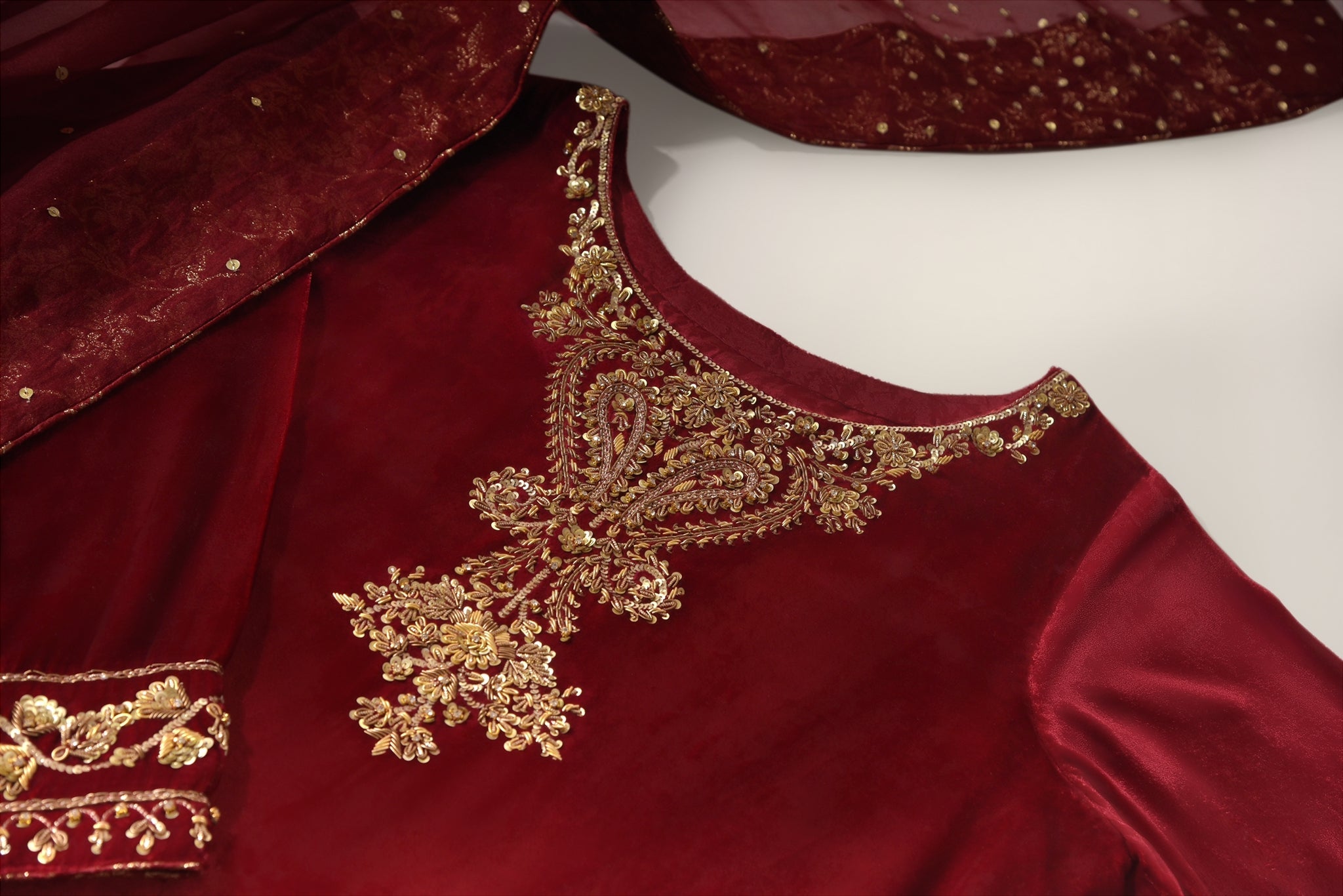Maroon Velvet