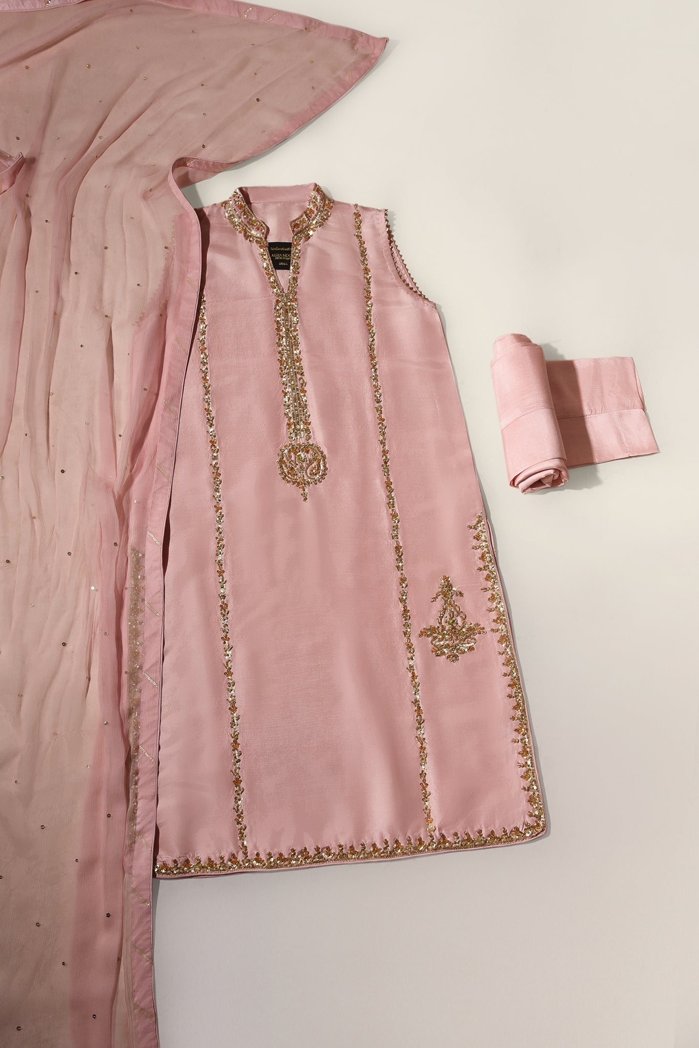 Ghazala Pastel Pink