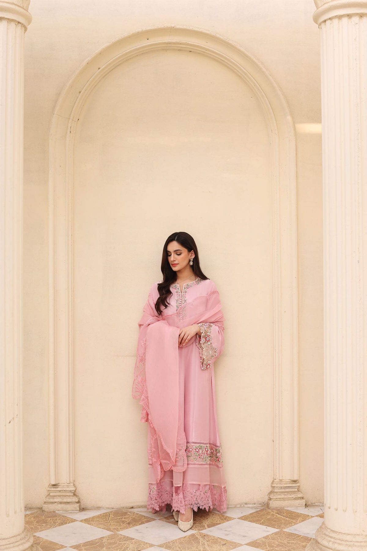 Blush Pink Pishwas