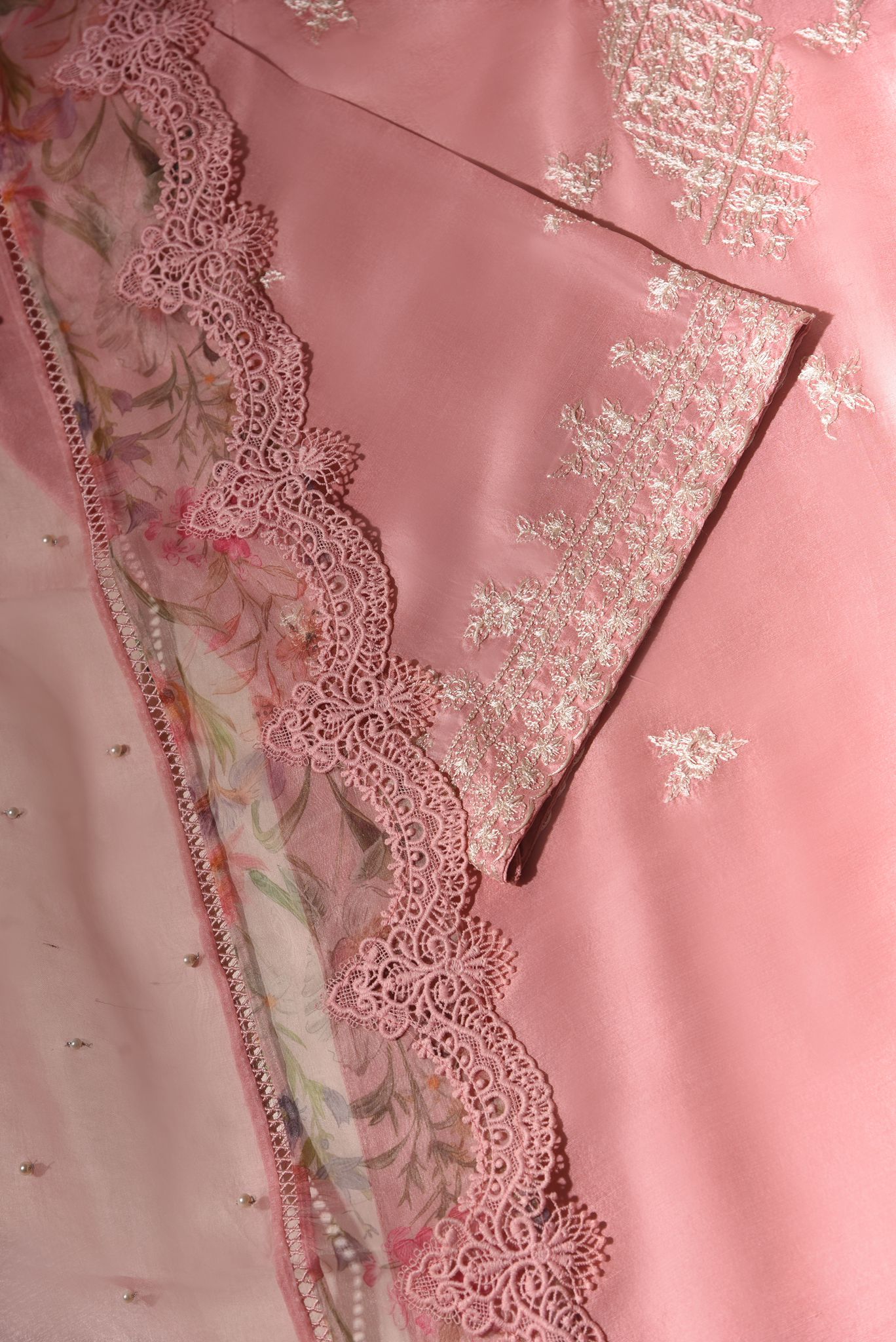 Sherzade TEAPINK Embroidered