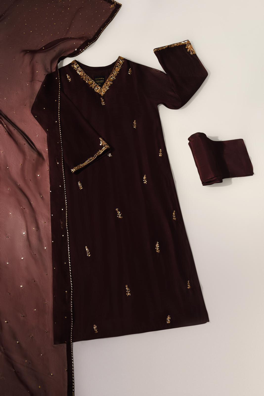 Brown Cotton Net