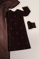 Brown Cotton Net