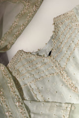 Areesha Embossed Ice Green