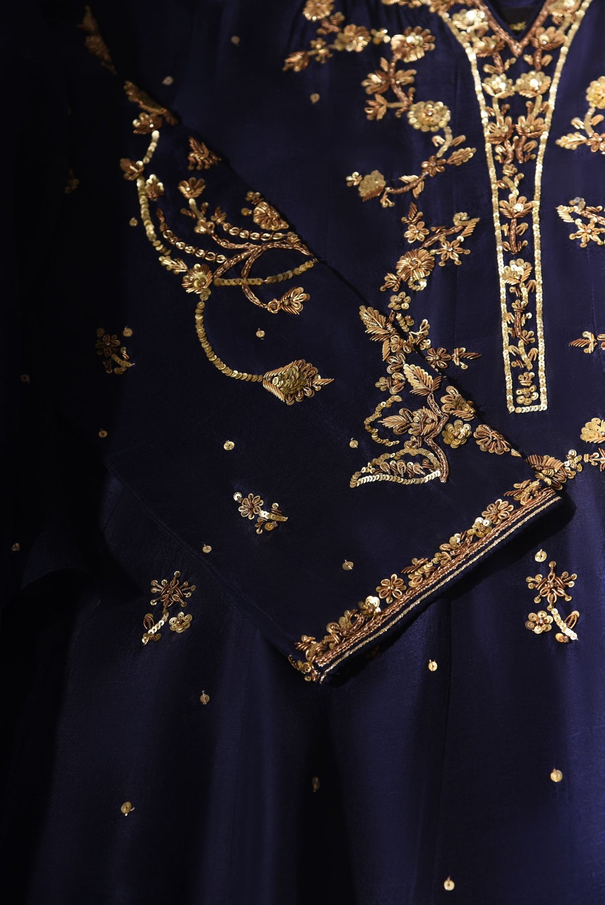 Navy Blue Kalidaar
