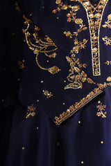 Navy Blue Kalidaar