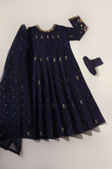 Navy Blue Kalidaar