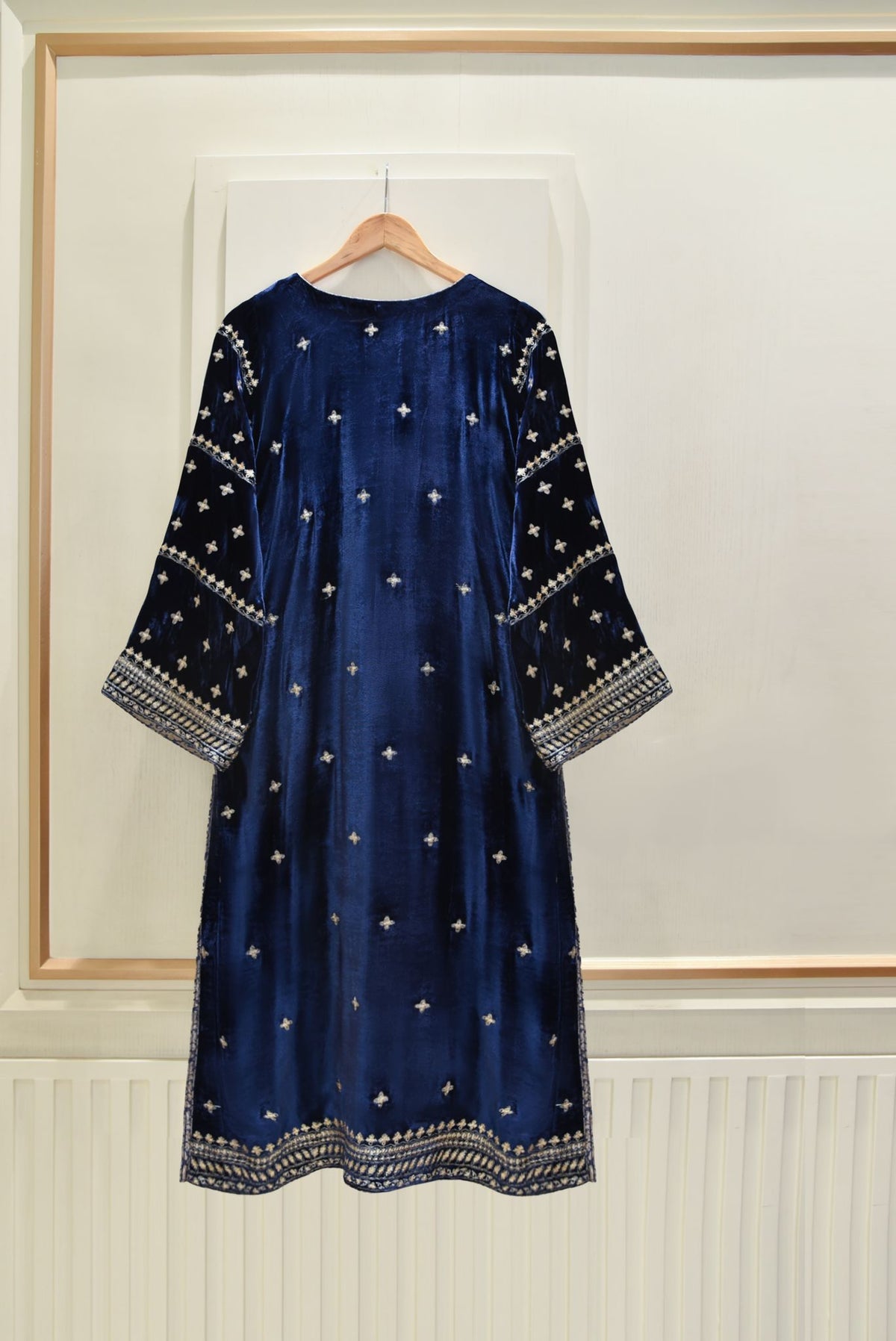 Ashti Navy Velvet