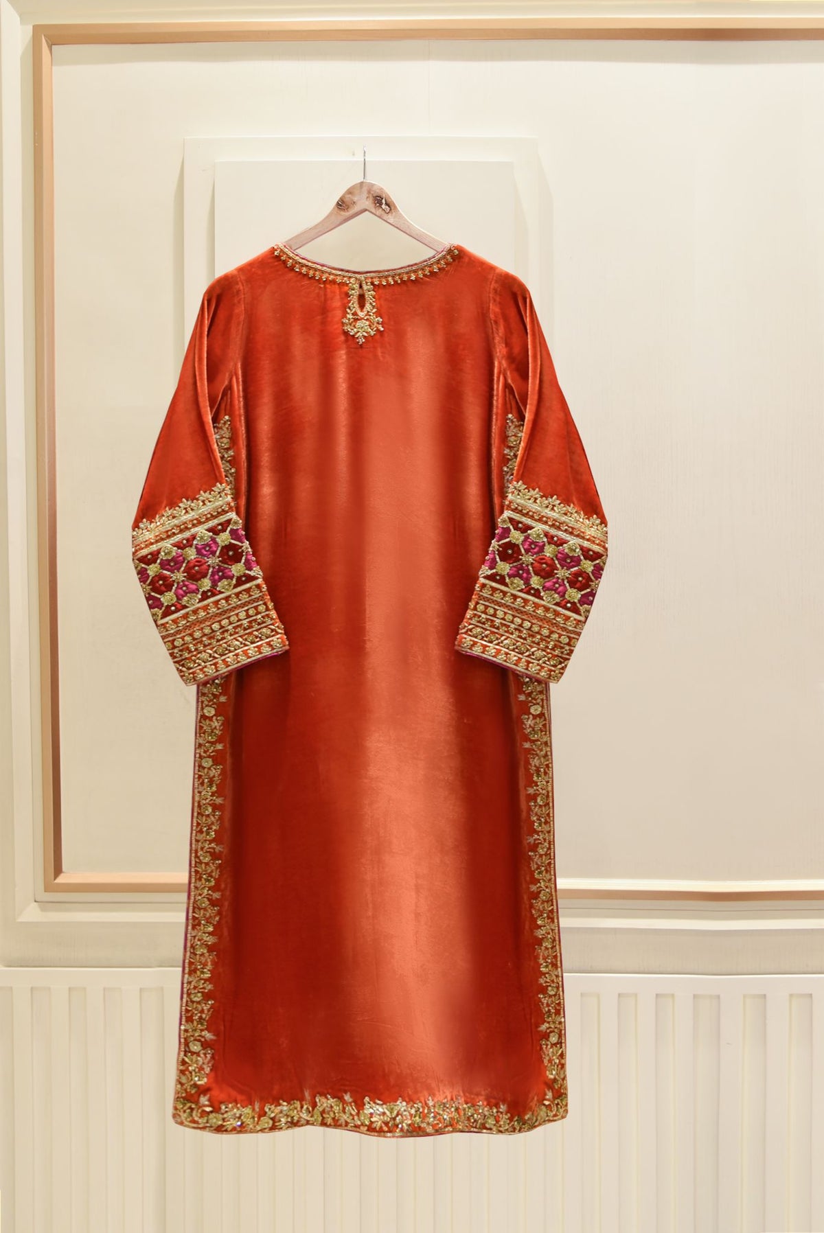 Rust Chatapatti Velvet - RUST-CHATAPATTI-VELVET