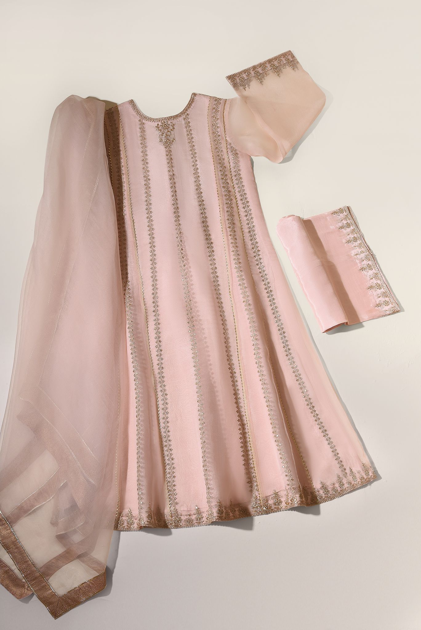 Bahar teapink ( organza )