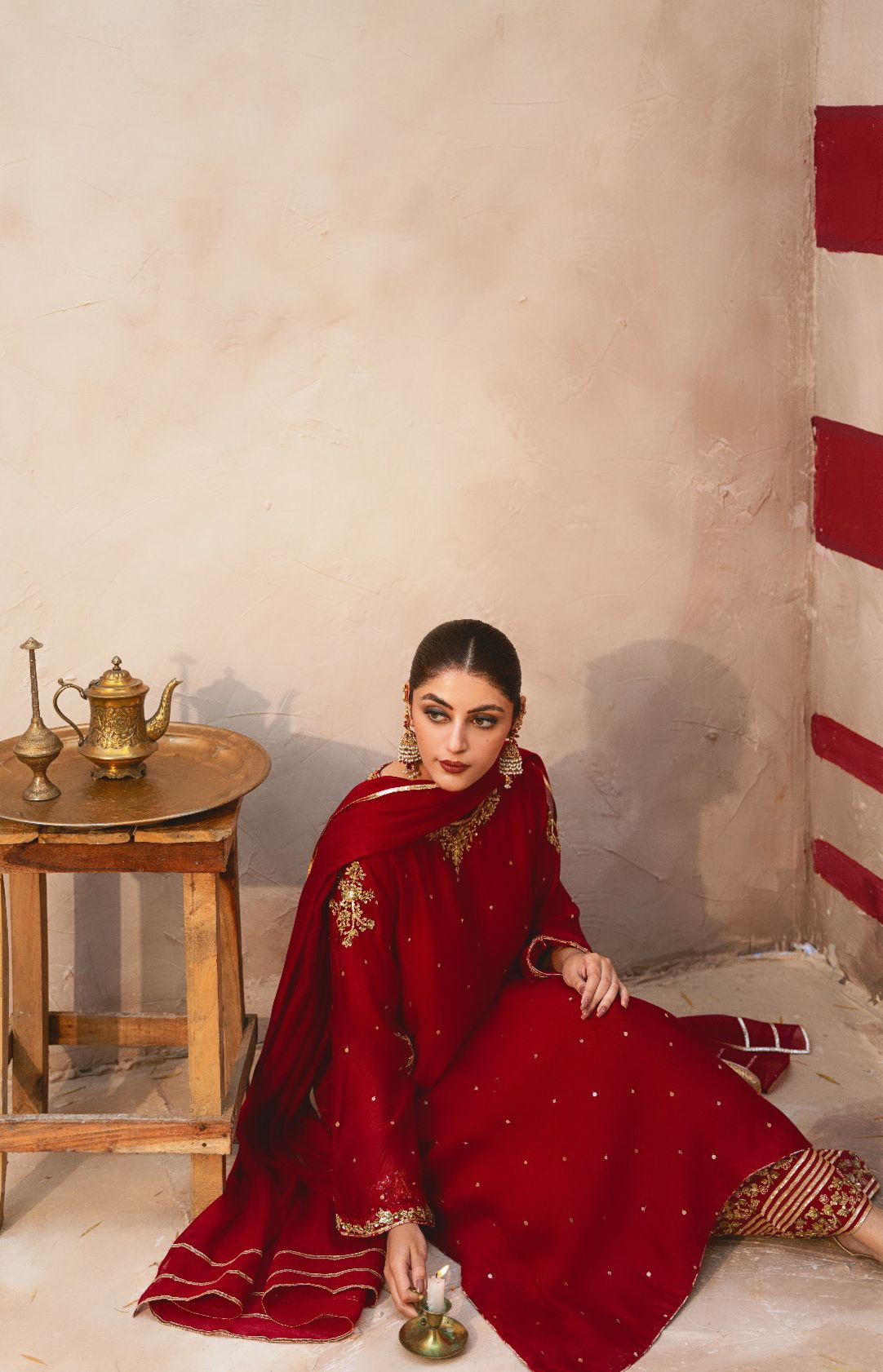 Sehar Dark Maroon