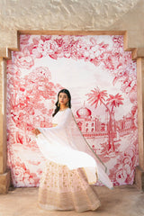 Pastel Pink Sharara Set