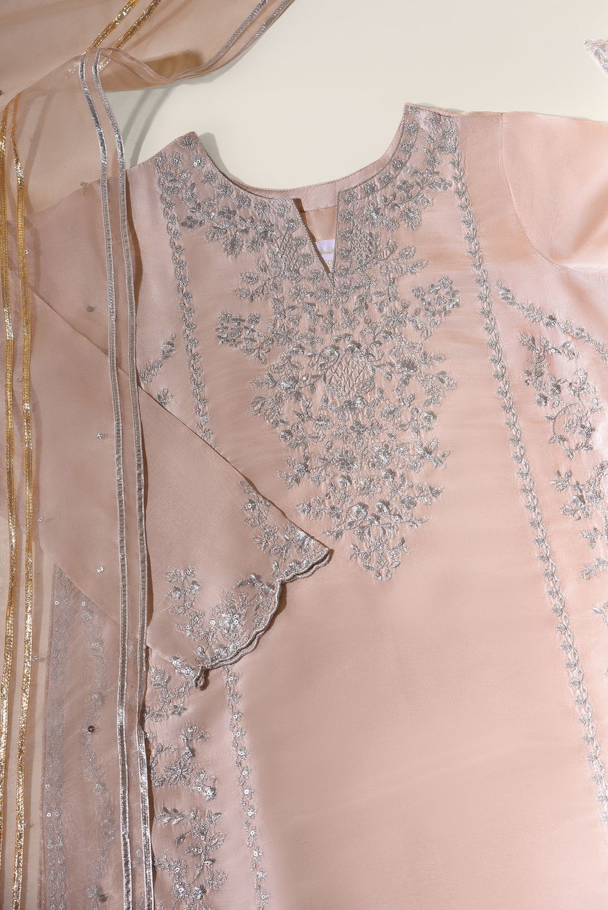 Taupe Silk