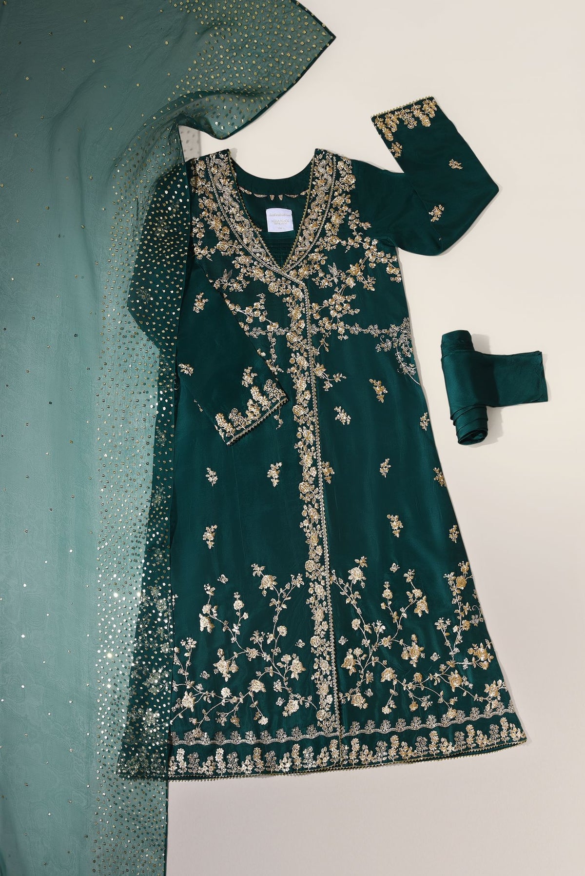 Poison Green Angrakha