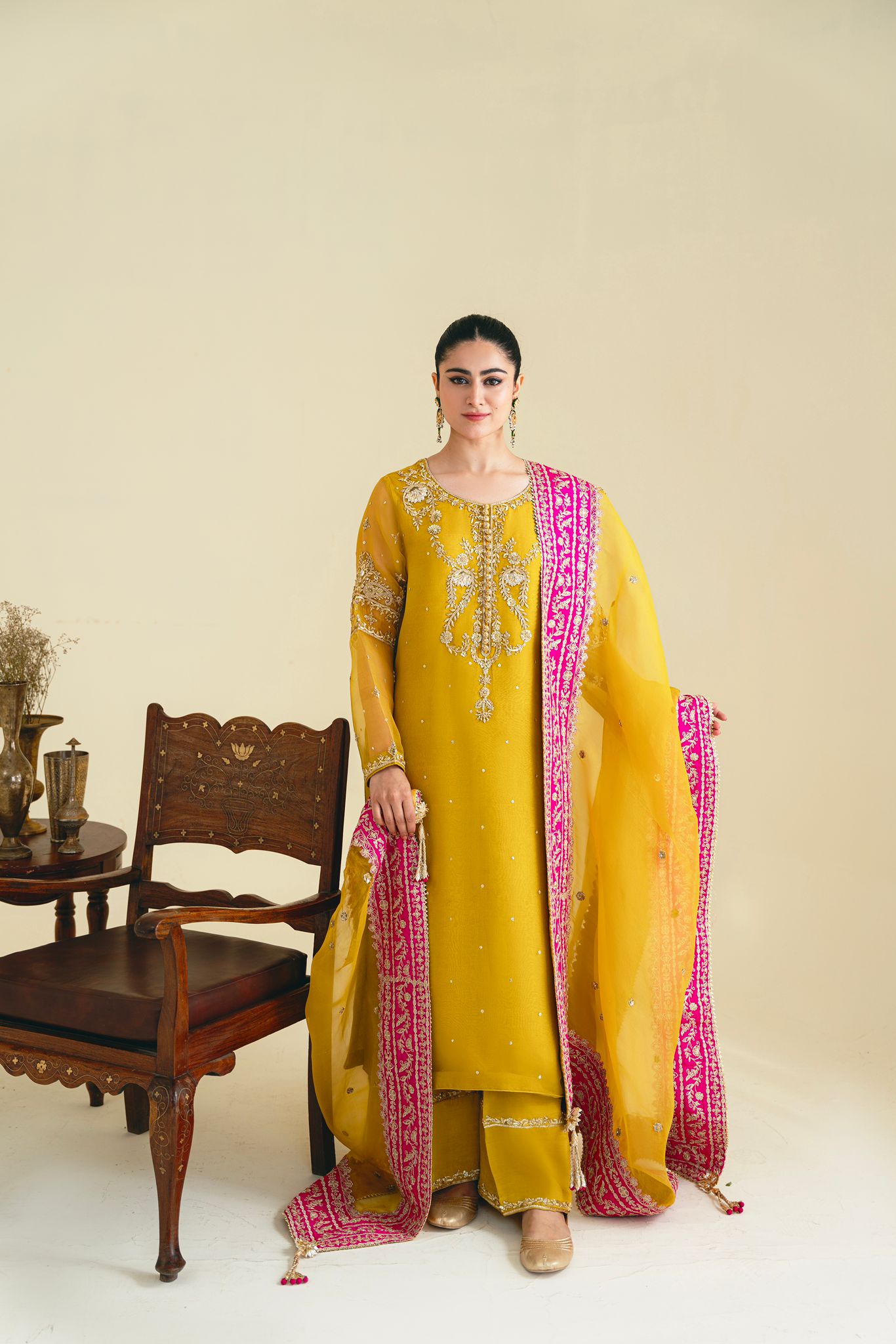 Elaila Mustard yellow