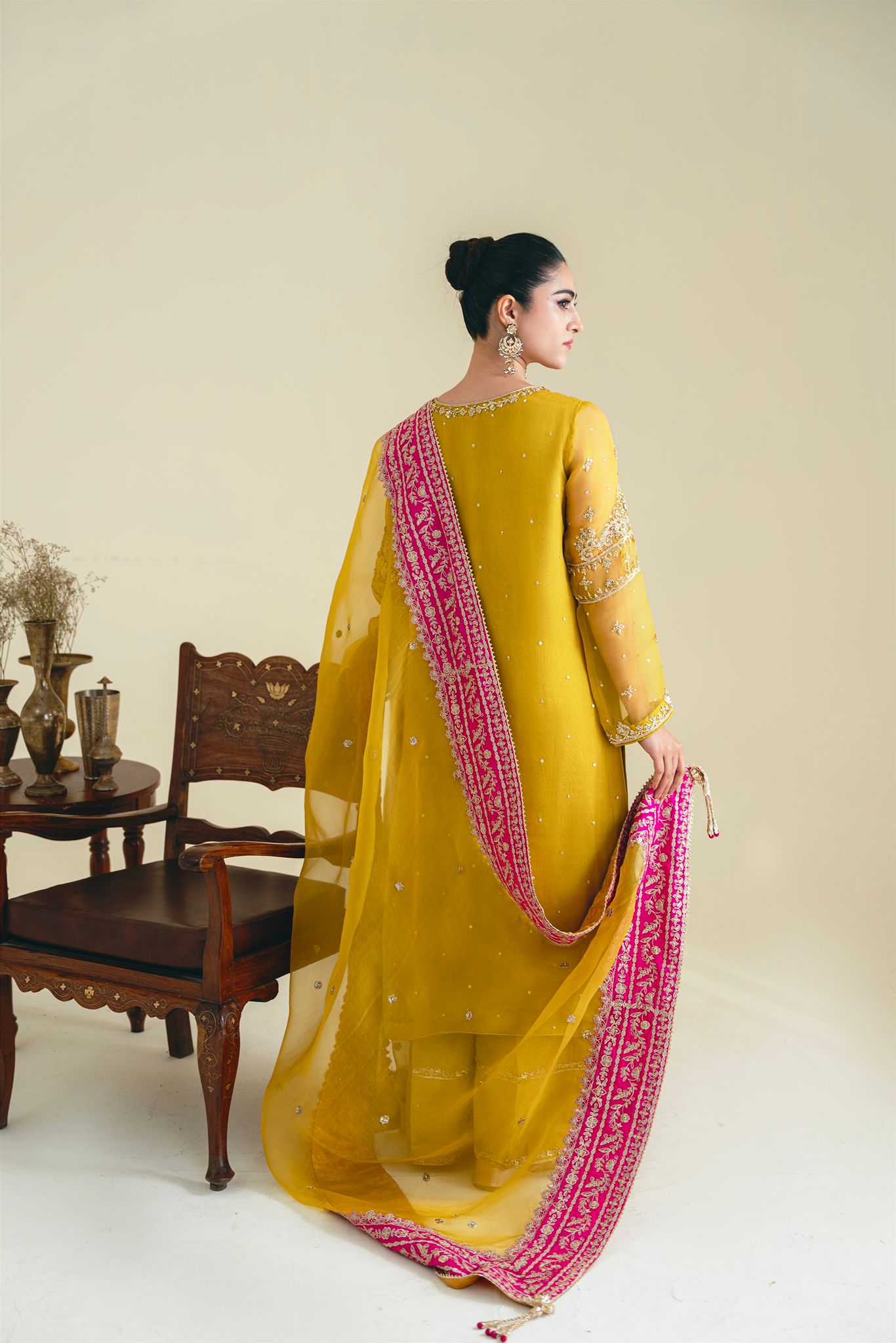 Elaila Mustard yellow