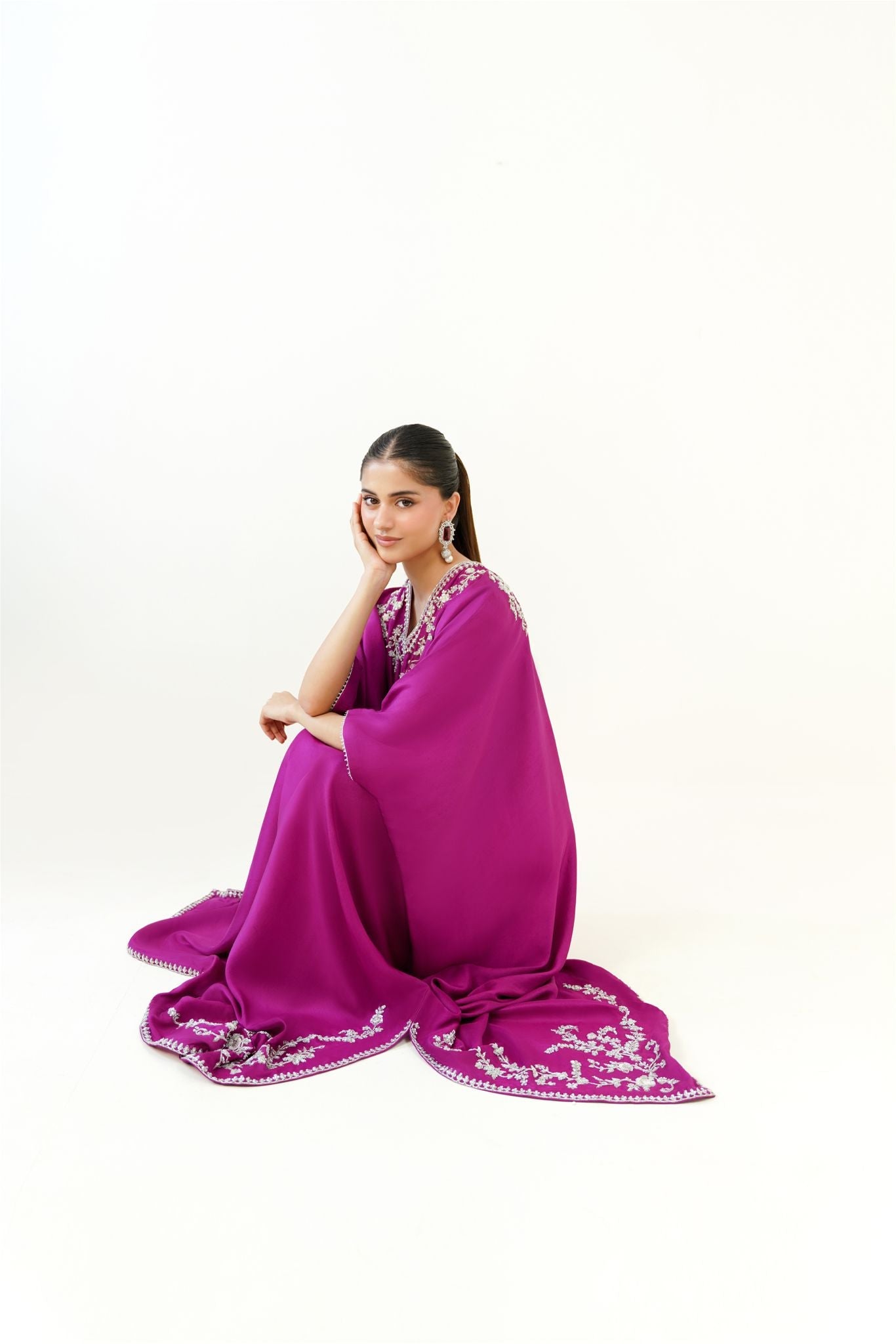 Magenta Kaftan
