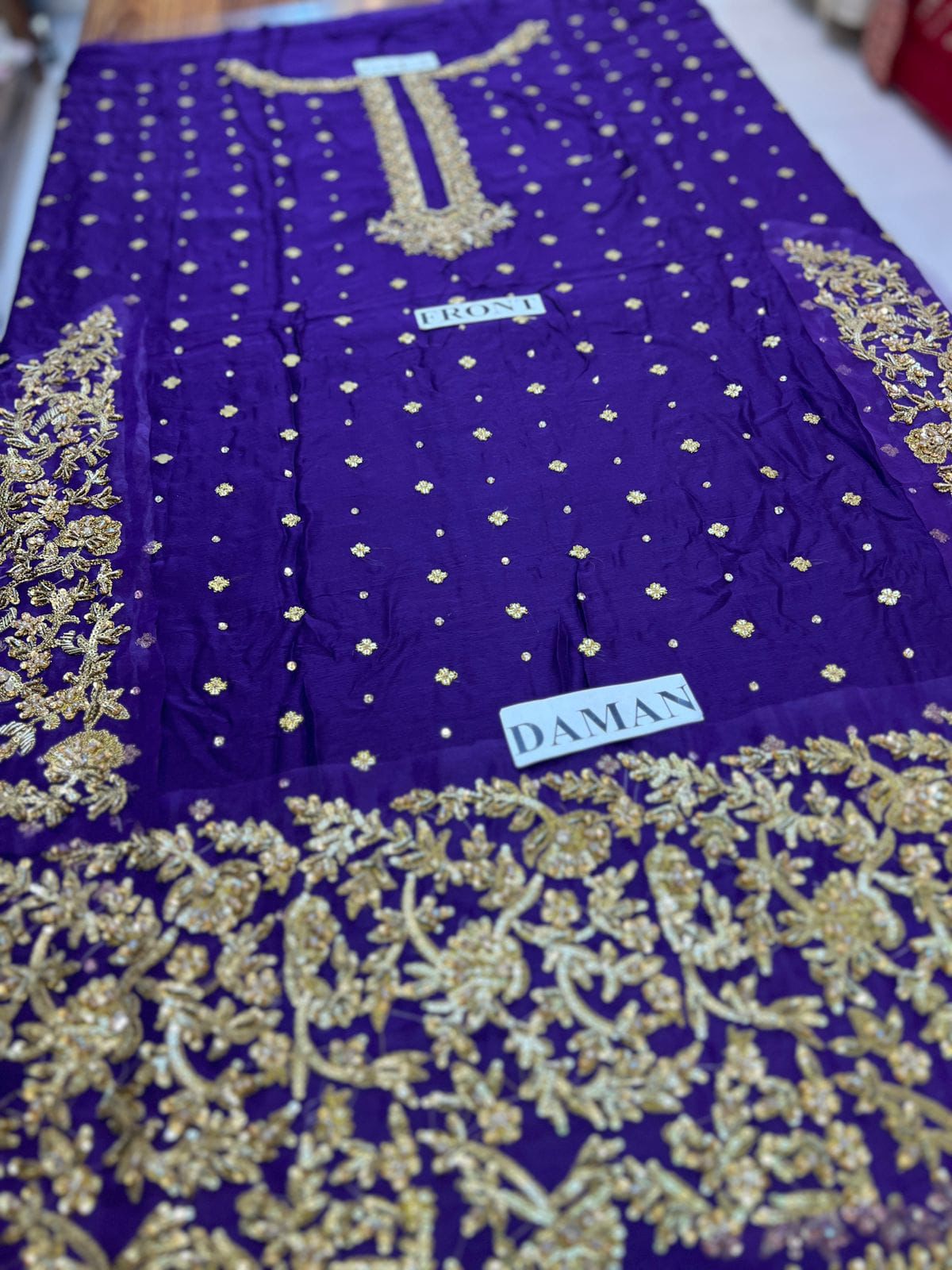 Haris Shakeel Brides – Purple Style