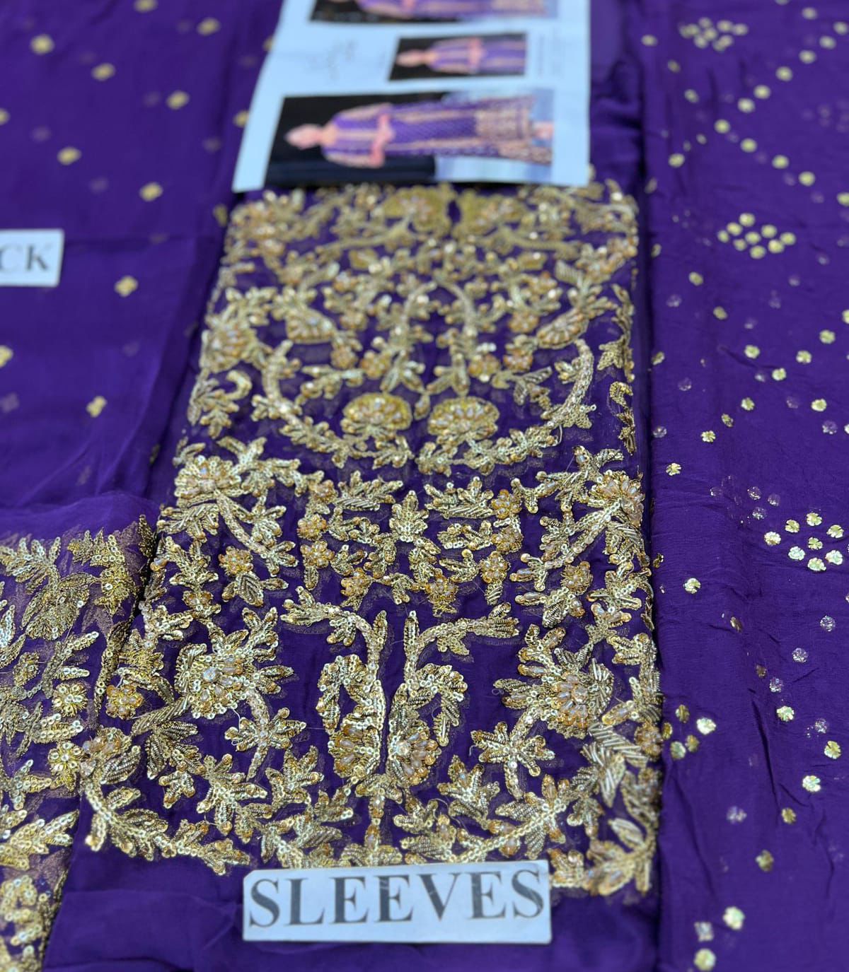 Haris Shakeel Brides – Purple Style