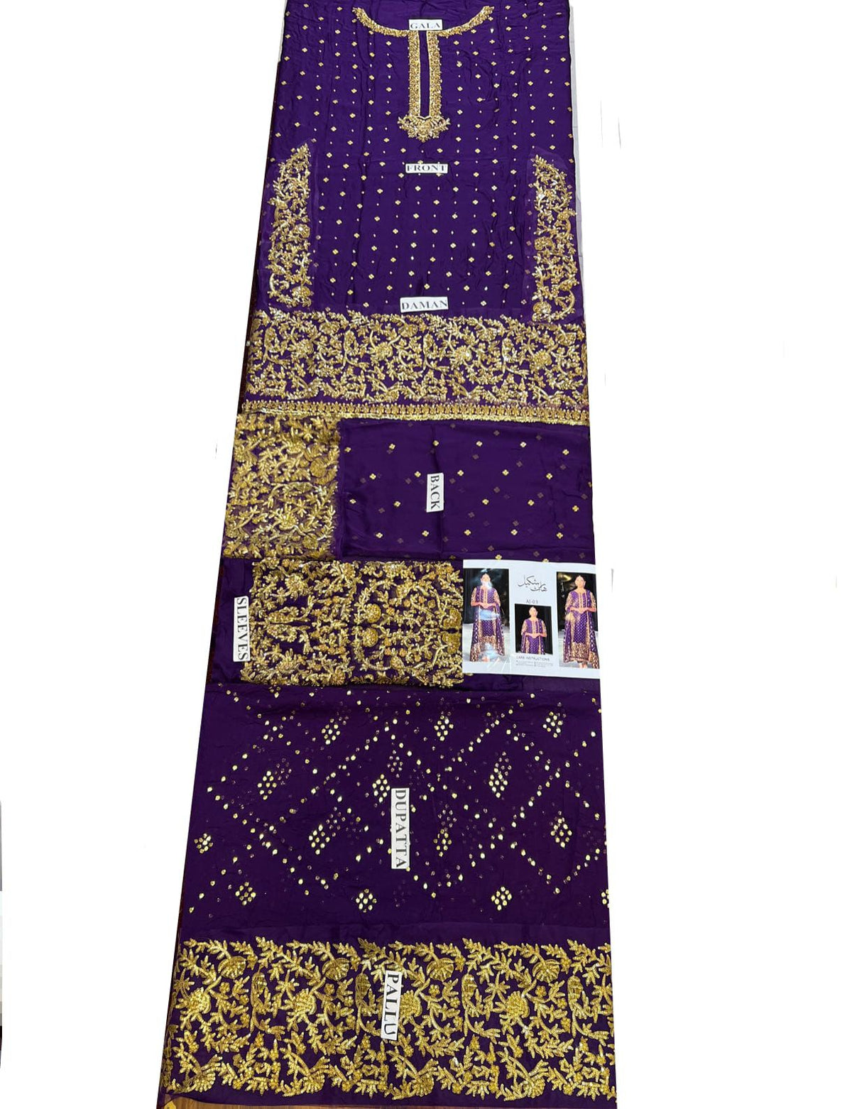 Haris Shakeel Brides – Purple Style