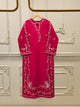 2 Piece Embroidered Cambric Suit S112506
