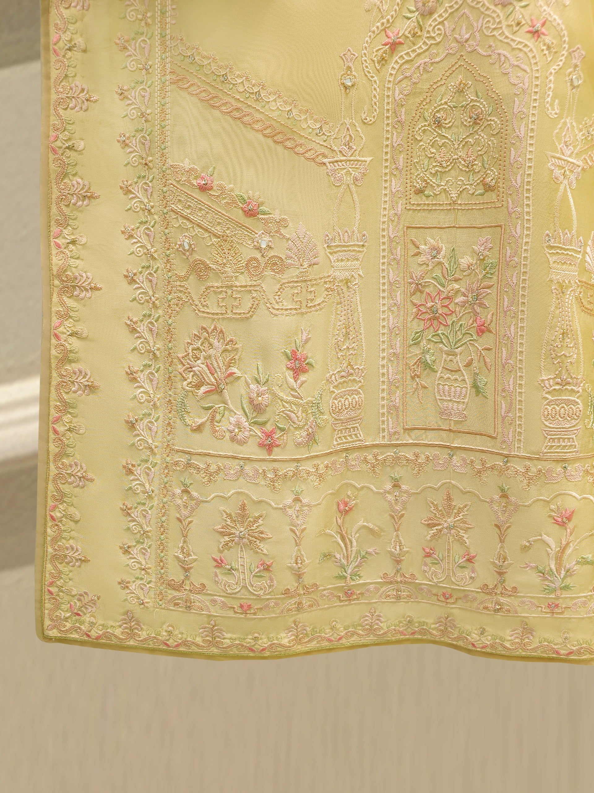 2 Piece- Pure Sheesha Silk Embroidered Suit S113223