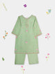 (Kids) 3 Piece - Embroidered Koren Silk Suit Fkd073