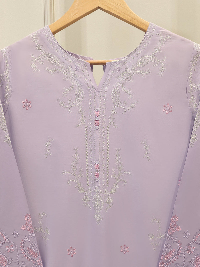 2 Piece - Embroidered Cambric Suit S114505