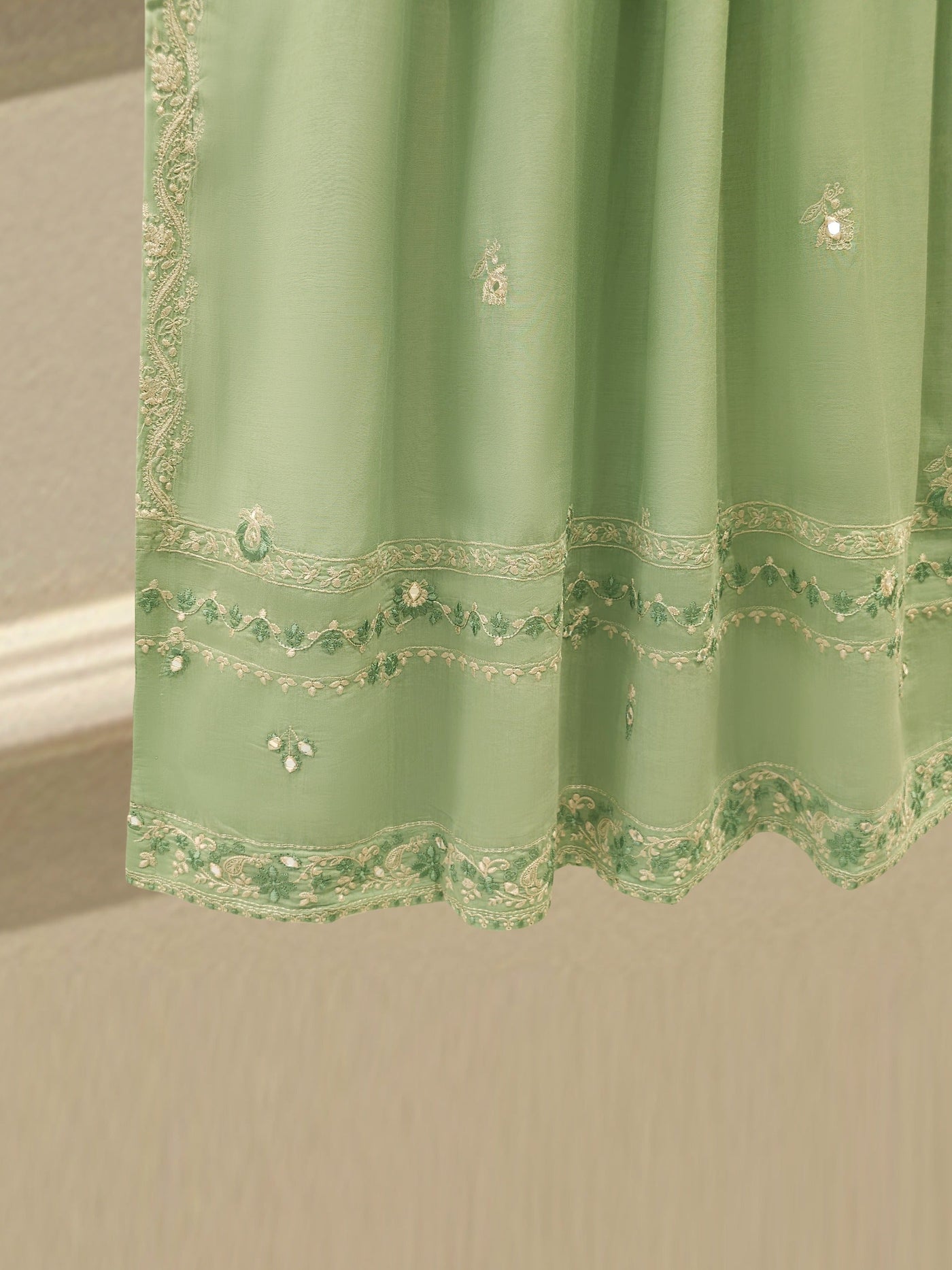 2 Piece - Embroidered Kora Cotton Suit S113893