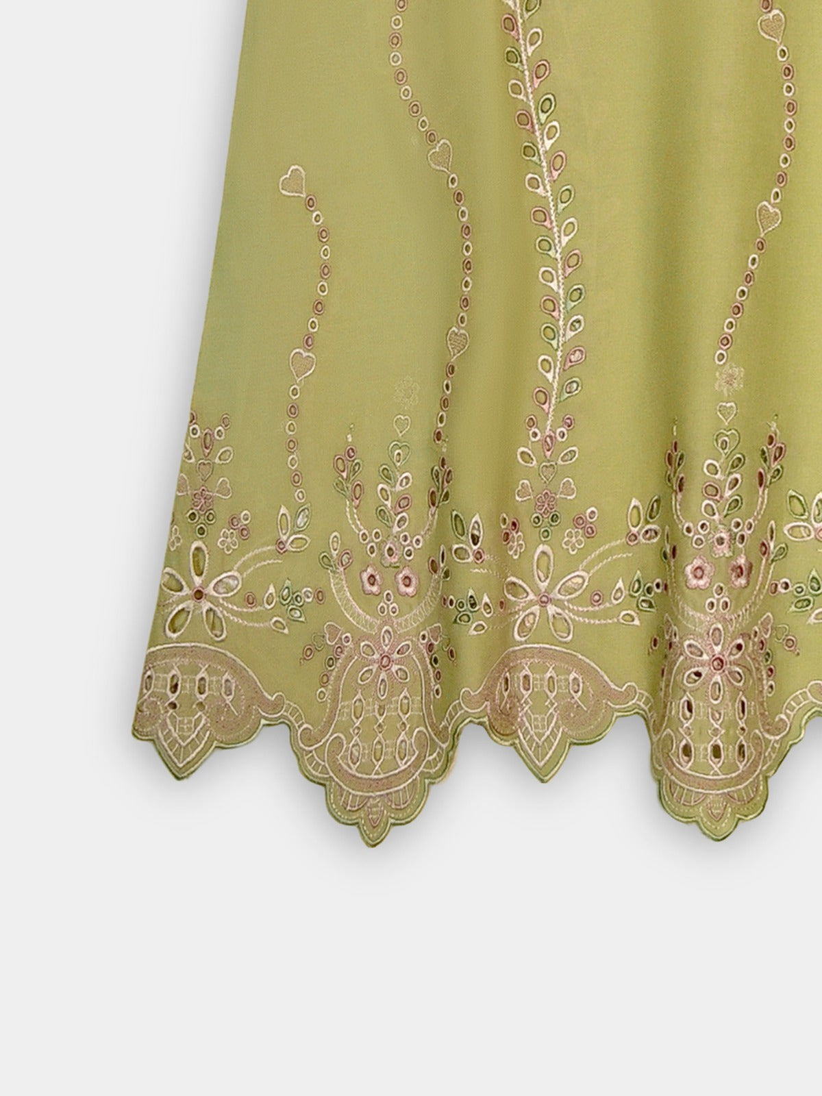 (Kid)  Embroidered Cambric Suit WS010B