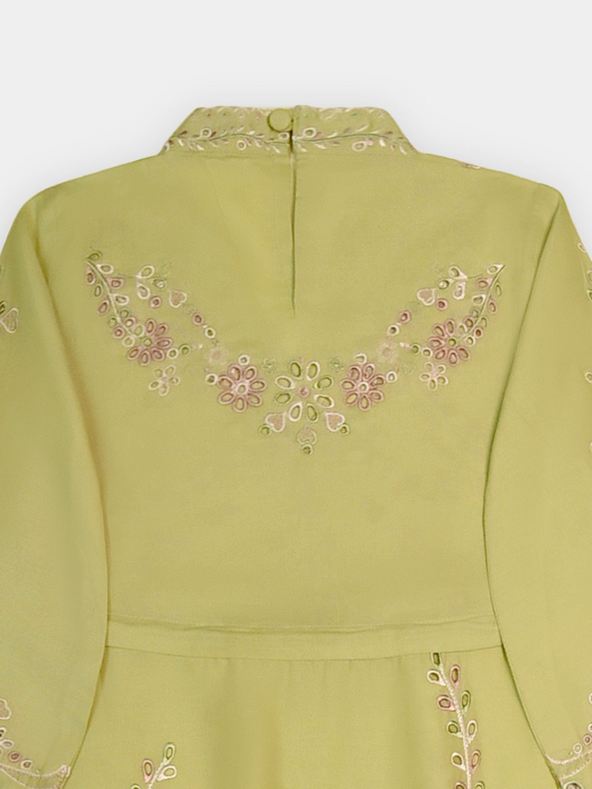 (Kid)  Embroidered Cambric Suit WS010B