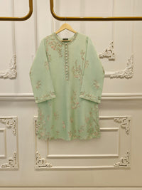 2 Piece - Pure Koren Silk Embroidered Suit S114174