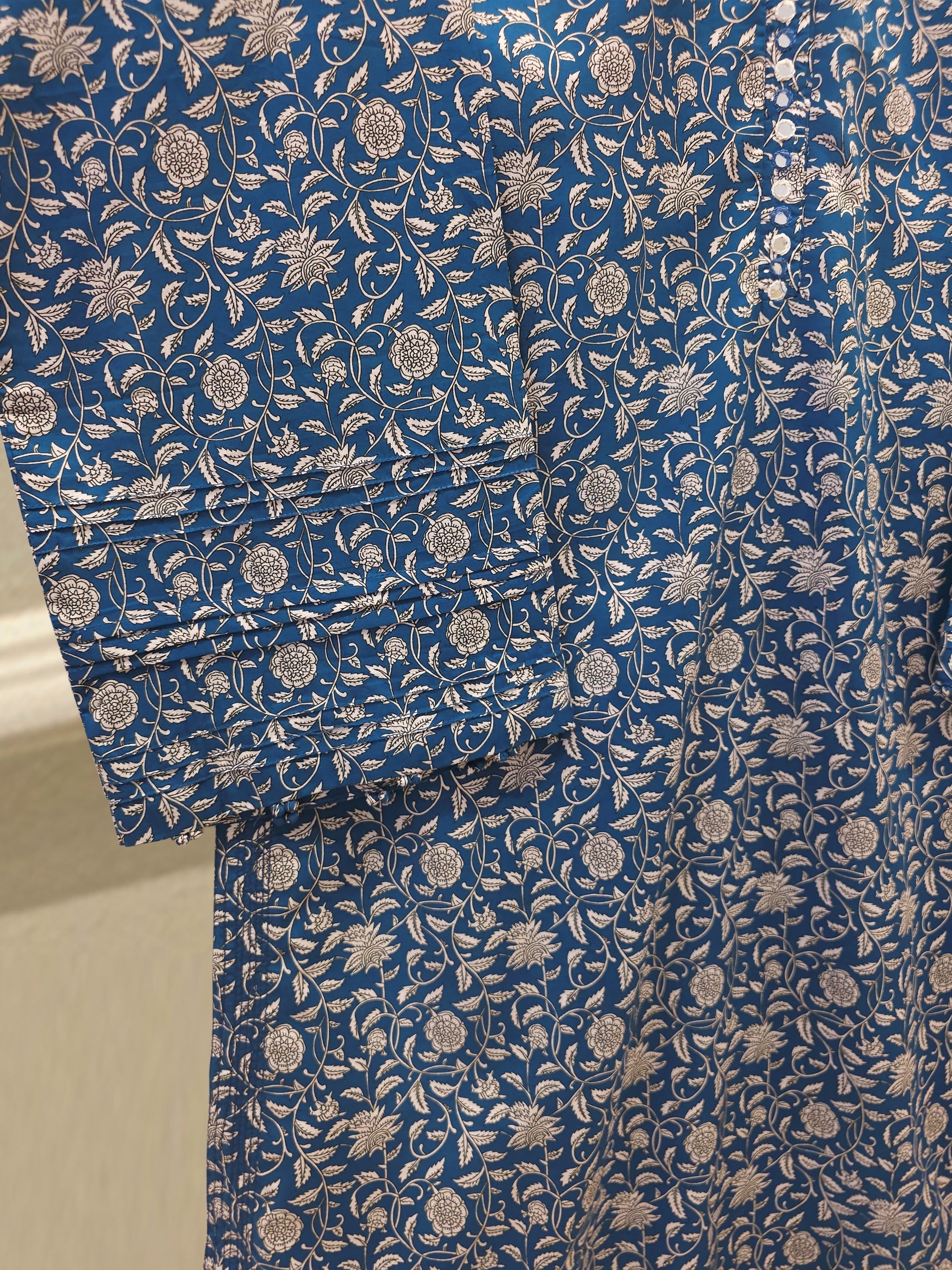 Digital Printed  Cambric Shirt S114245