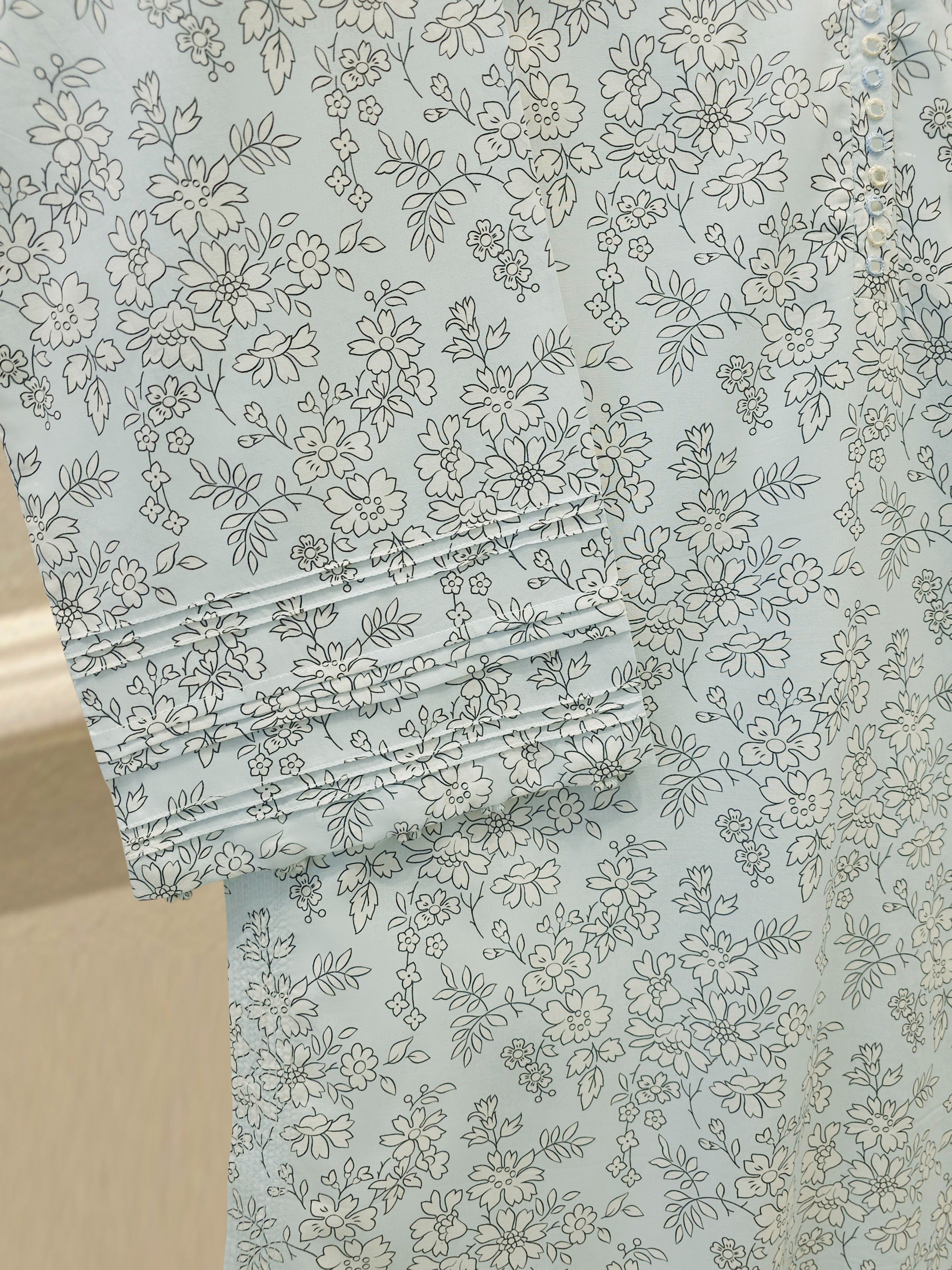 Digital Printed  Cambric Shirt S114241