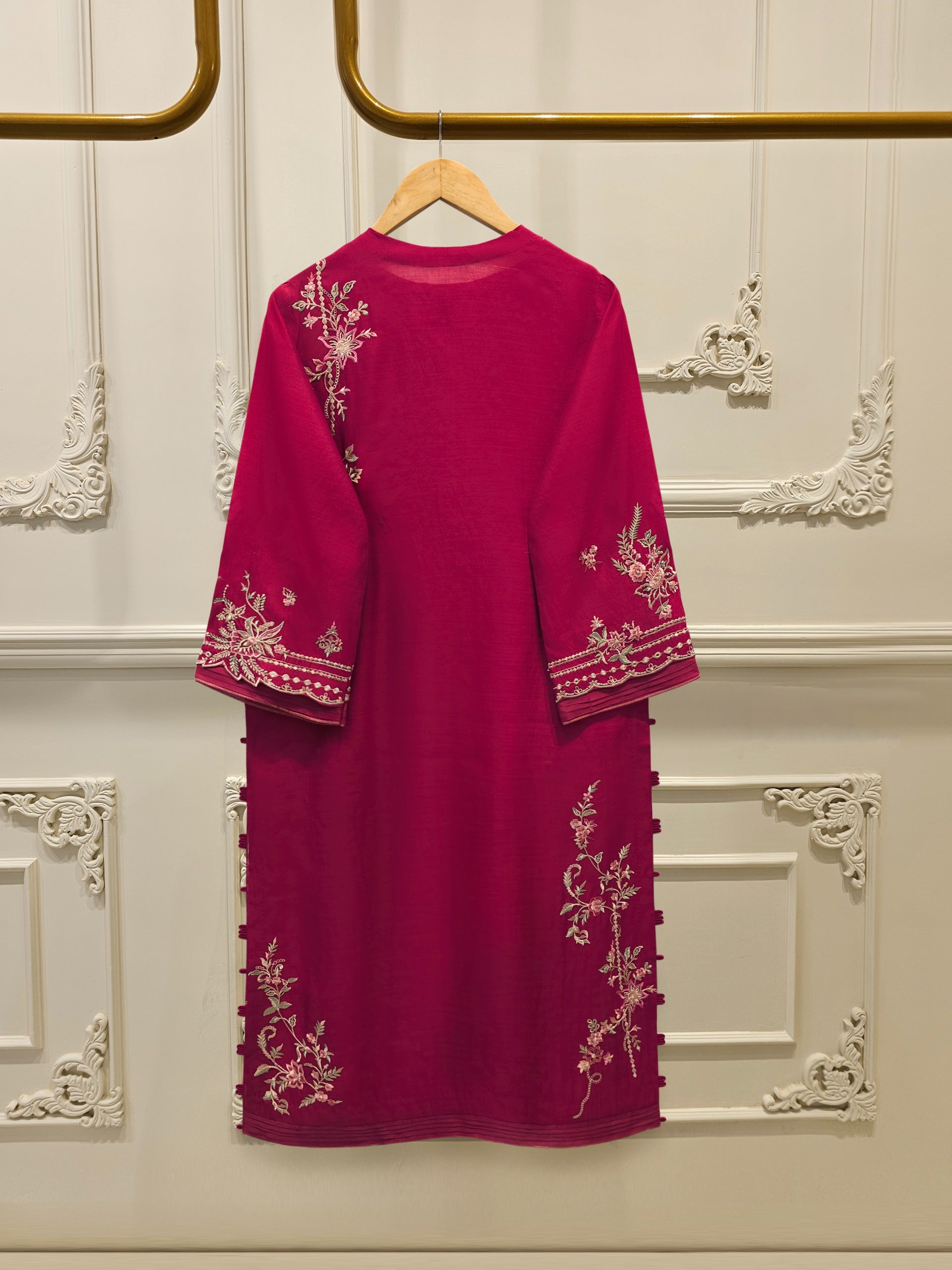 3 Piece - Pure Khaddi Silk Embroidered S114314