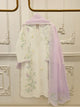 3 Piece - Embroidered Kora Cotton Suit Ws00308