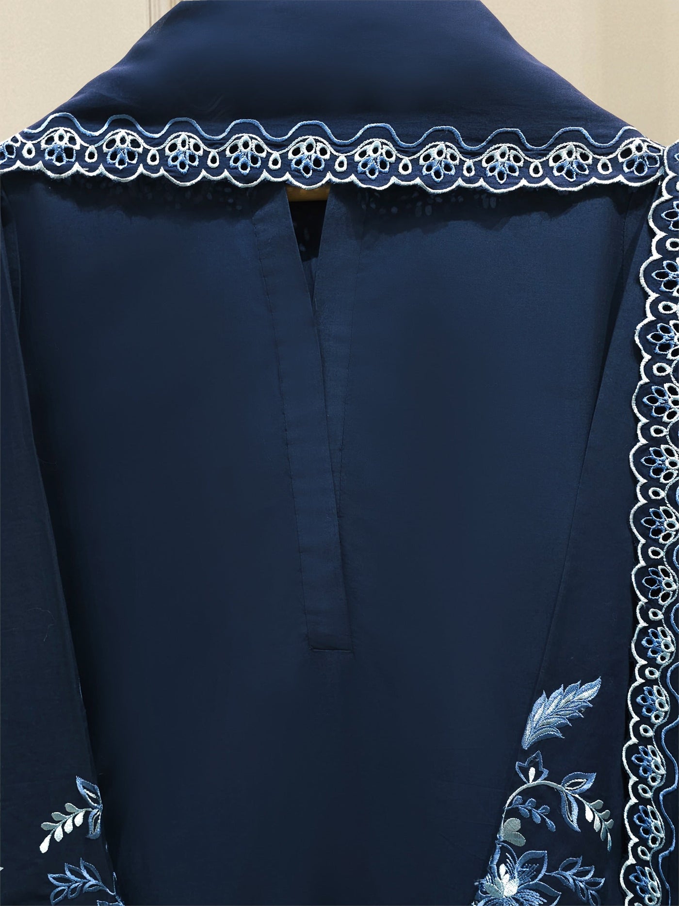 3 Piece - Embroidered Cambric Suit S114527
