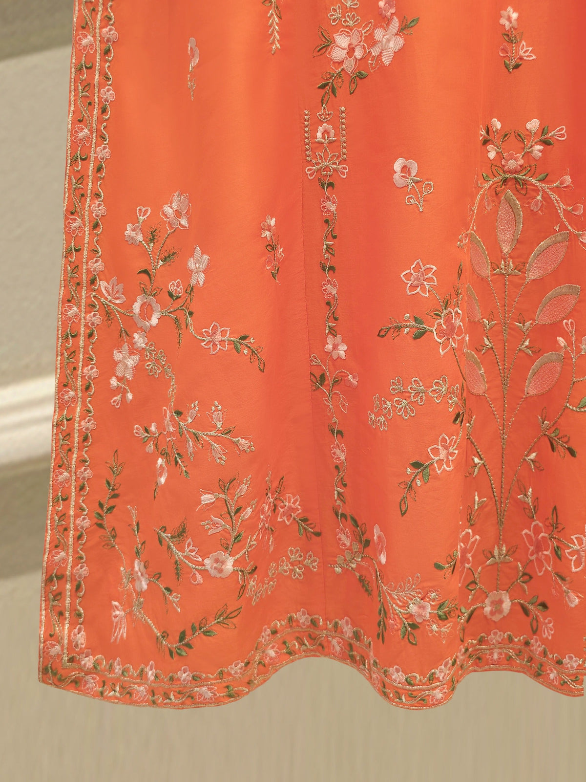 3 Piece - Embroidered Cambric  Suit S114602