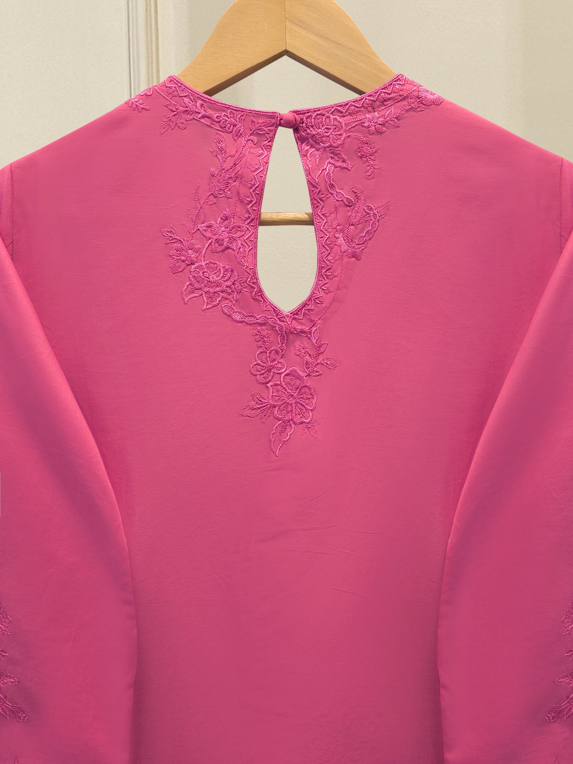 3 Piece - Embroidered Cambric Suit S114855