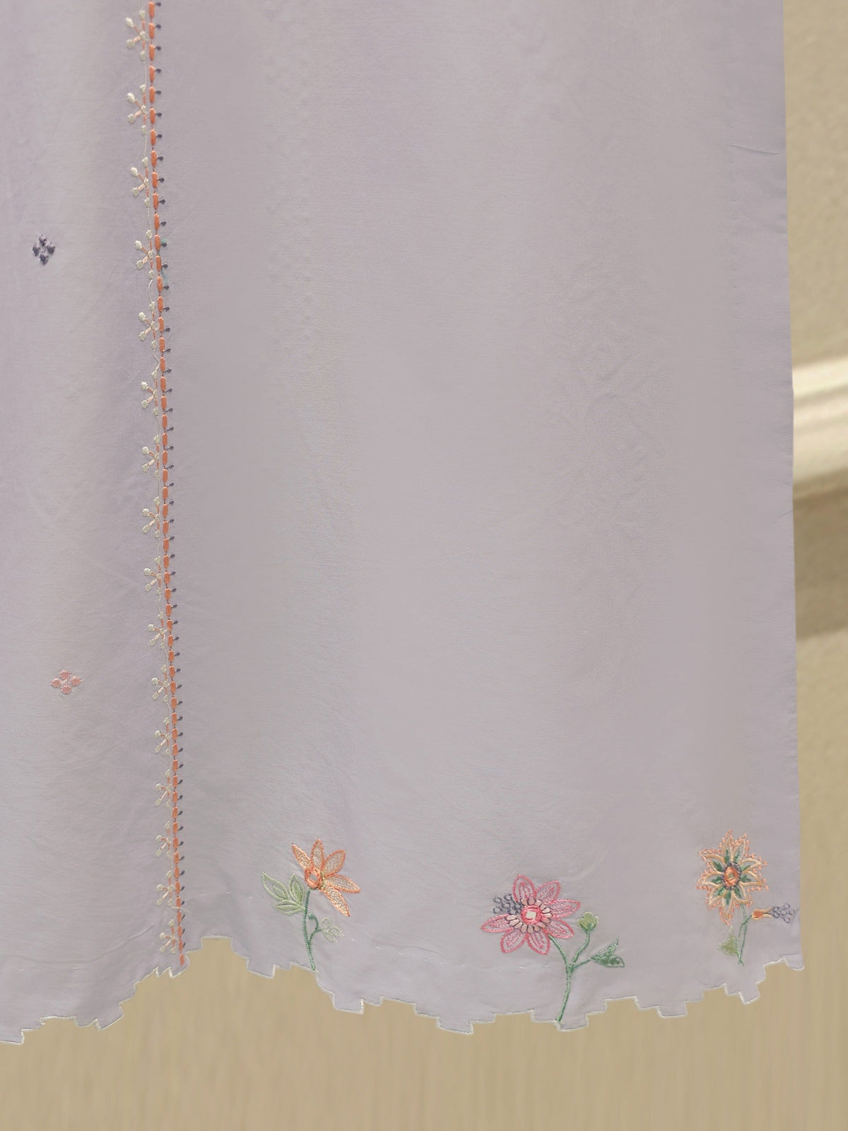 2 Piece - Embroidered Cambric Suit WS00342