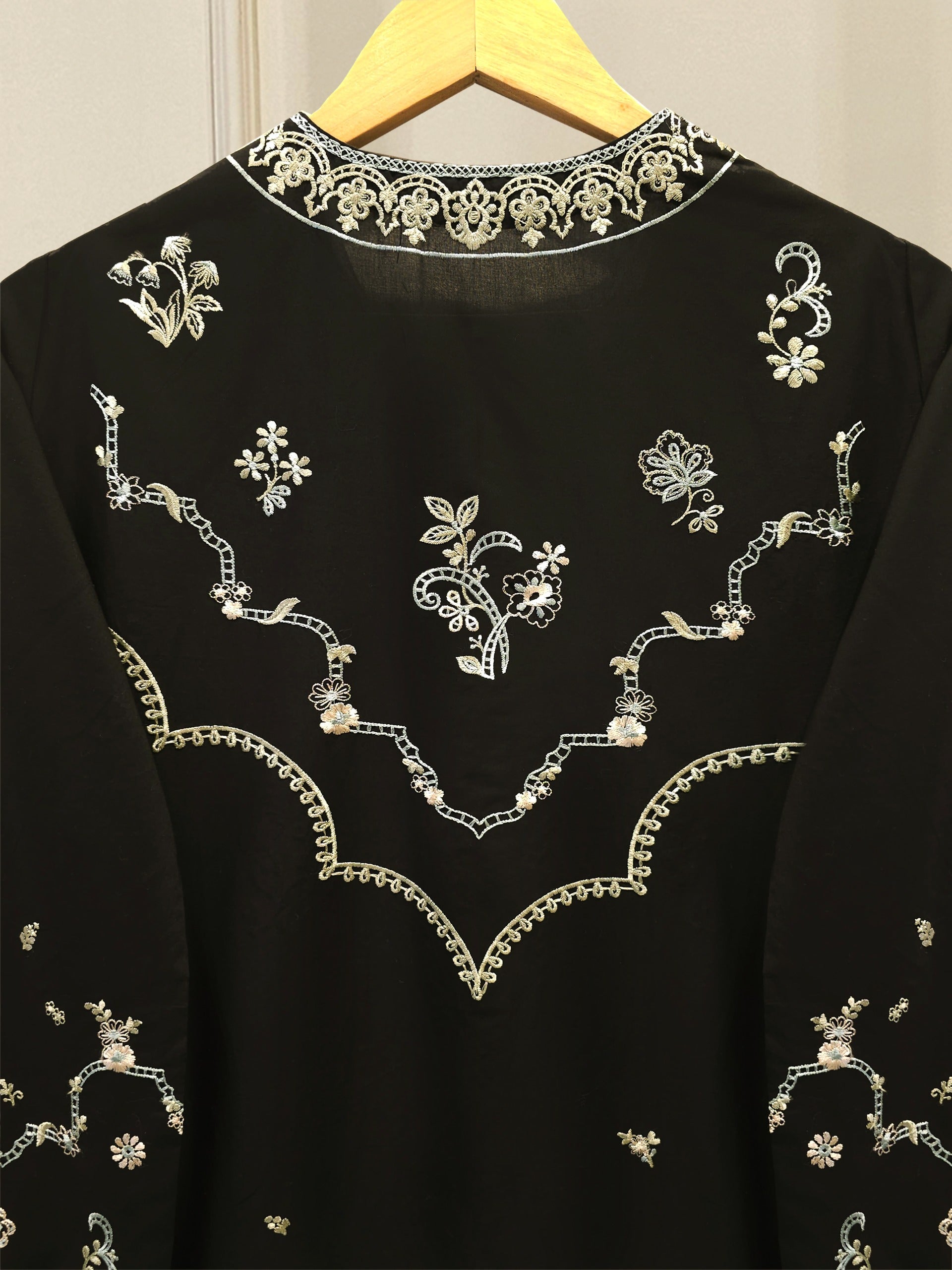 2 Piece - Embroidered Cambric Suit S114869