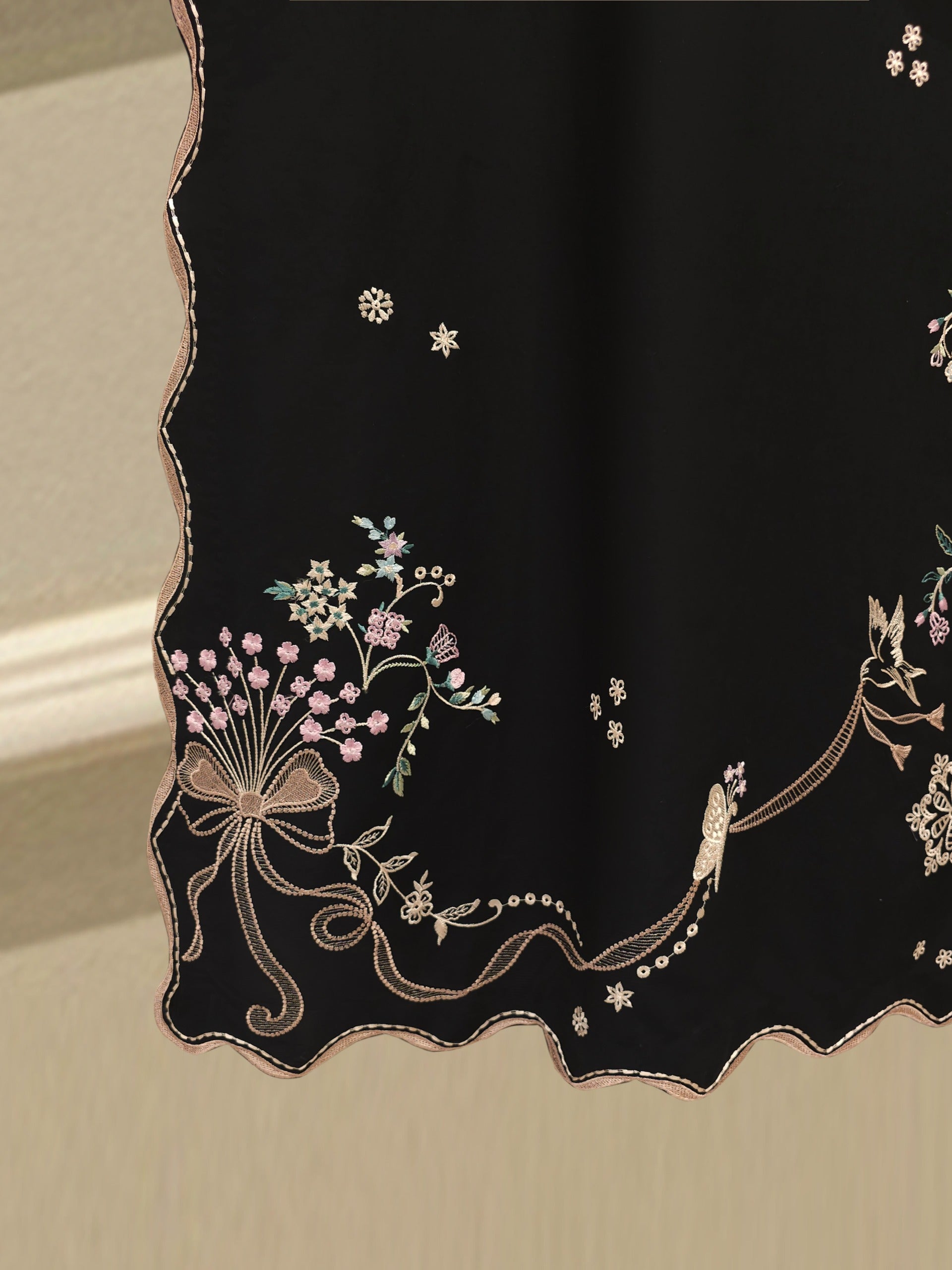 2 Piece - Embroidered Cambric Suit S114862