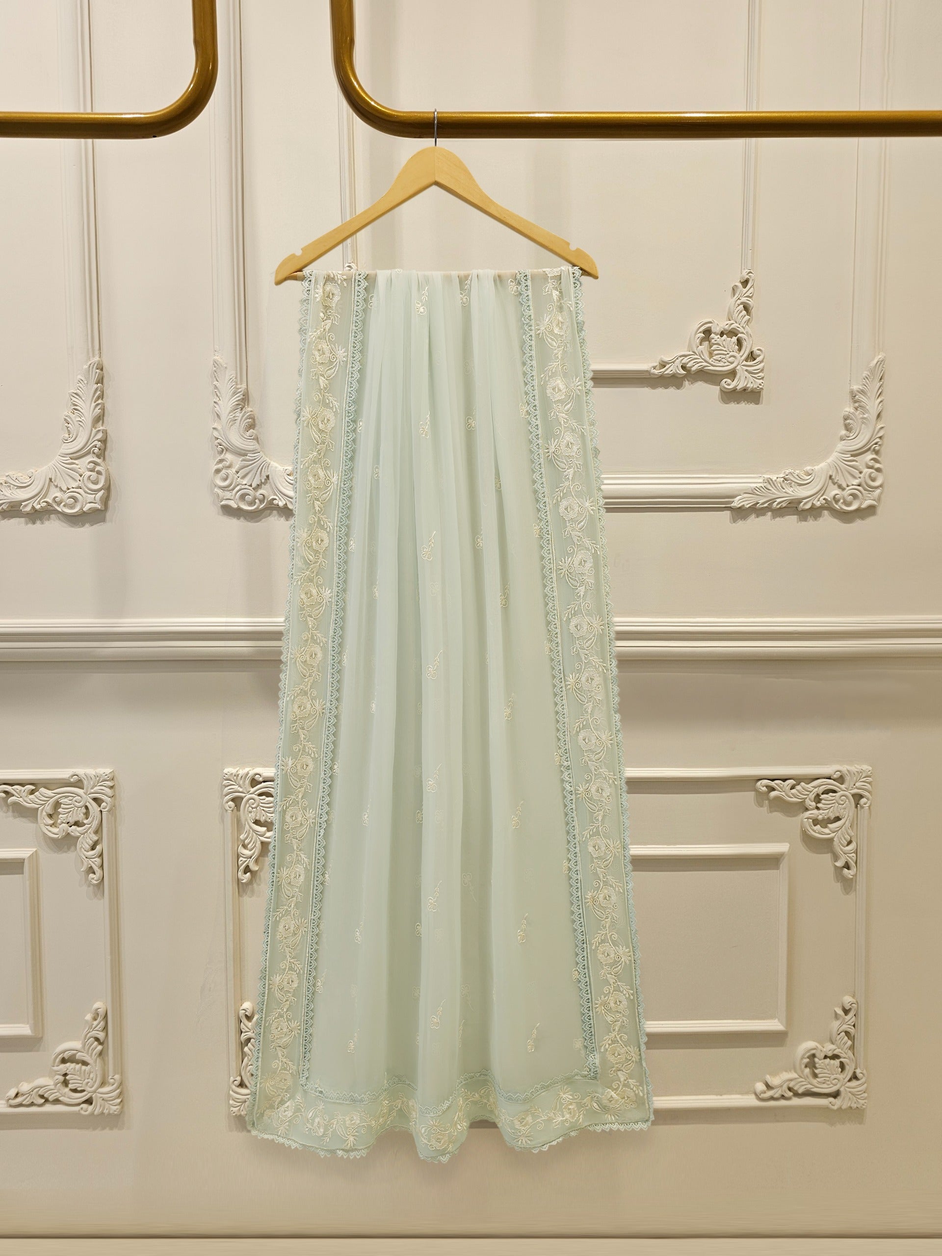 3 Piece - Embroidered Cambric Suit S114940