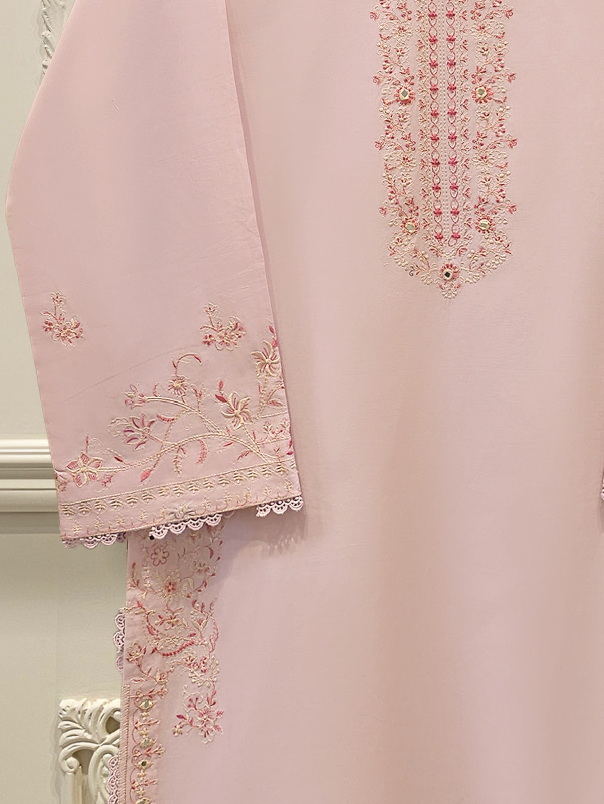 Embroidered Cambric Shirt S114975
