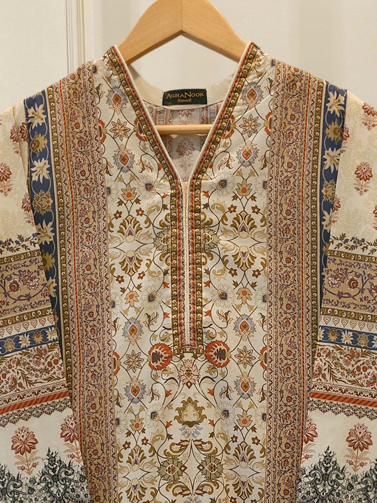 Digital printed Lawn Shirt-S115131