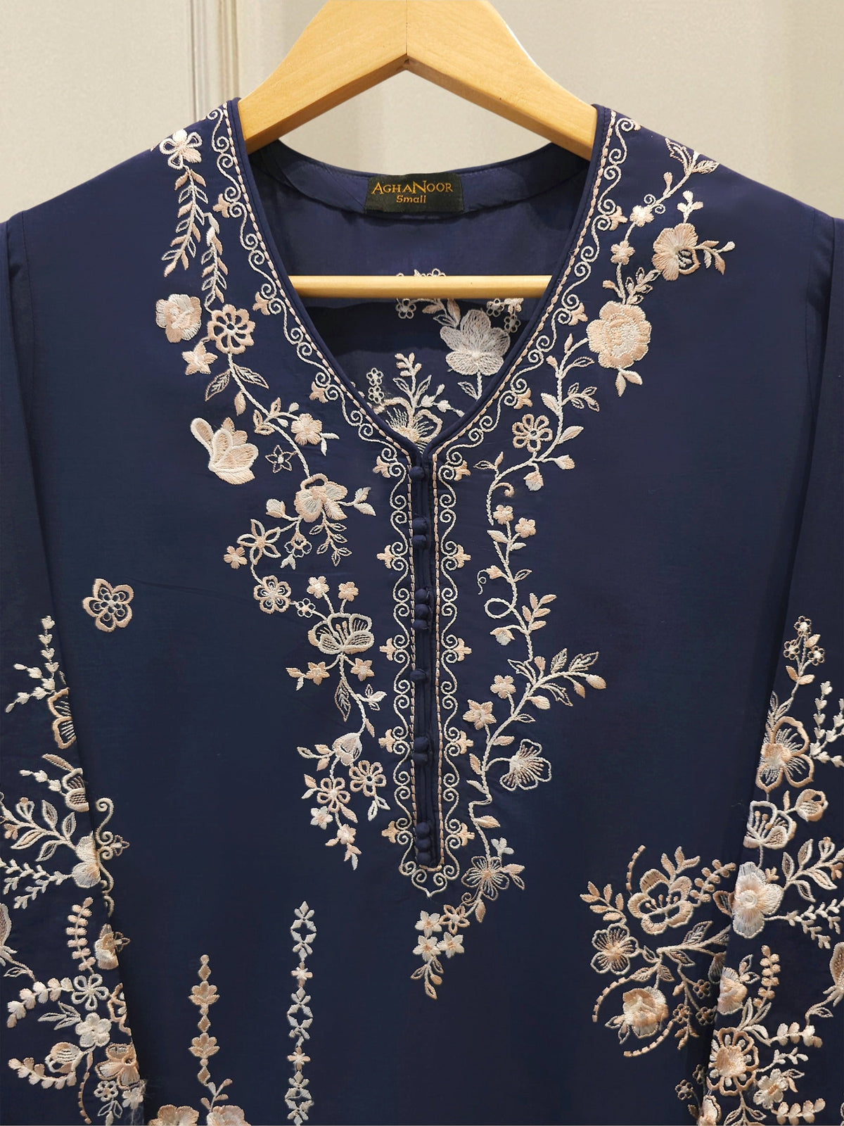2 Piece - Embroidered Cambric Suit S115539
