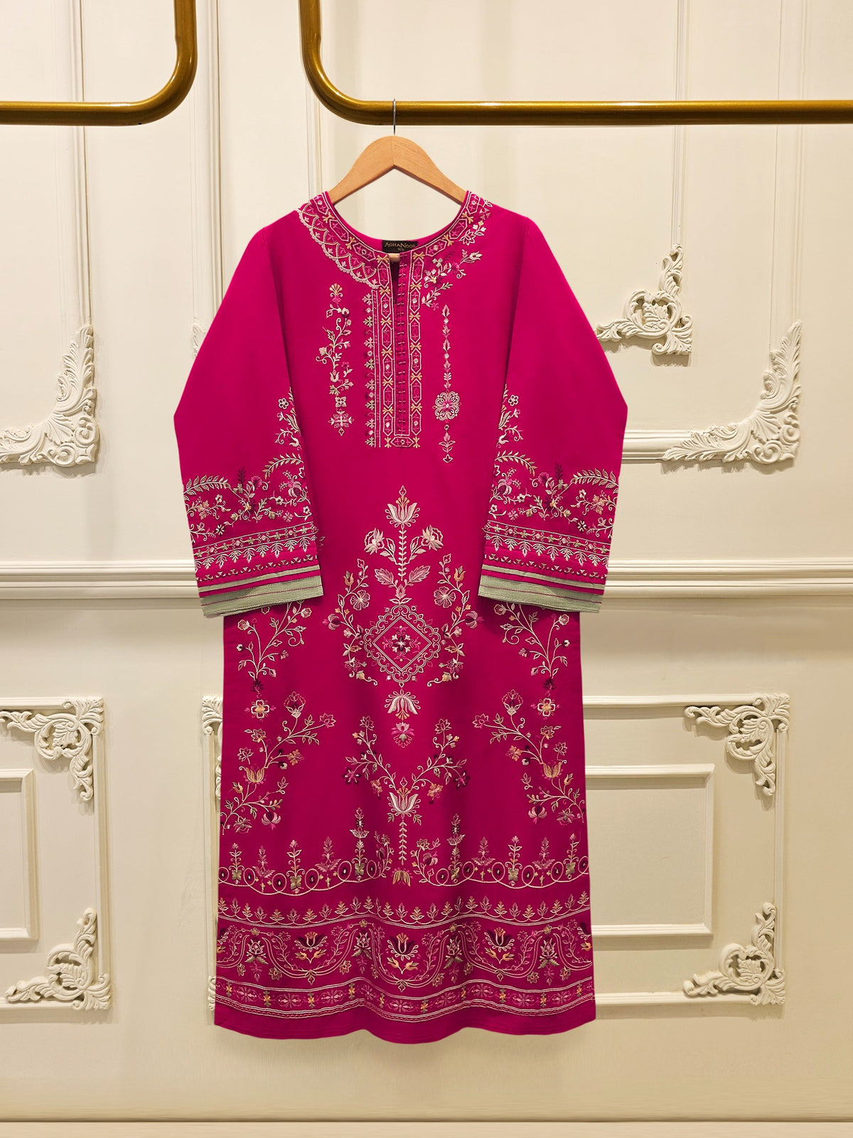 2 Piece - Embroidered Cambric Suit S115684